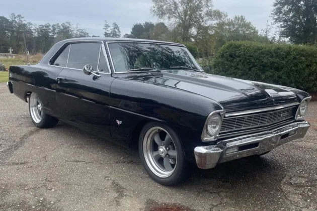 Powered 1966 Chevrolet Chevy II Nova Sport Coupe 4-Speed