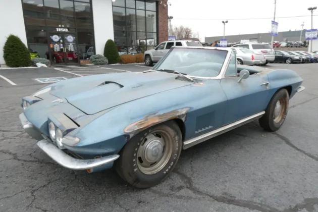 1967 Chevrolet Corvette L68 427/400 Tri-Power Convertible Project